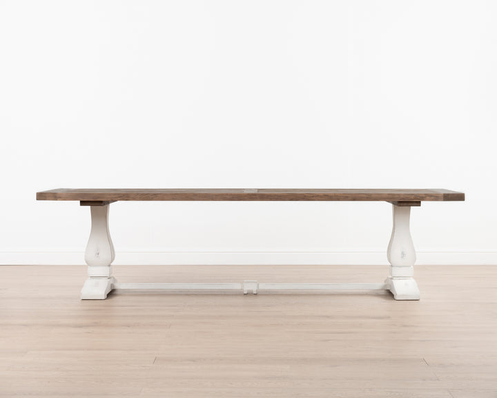 Deston 10 Seater Dining table | White