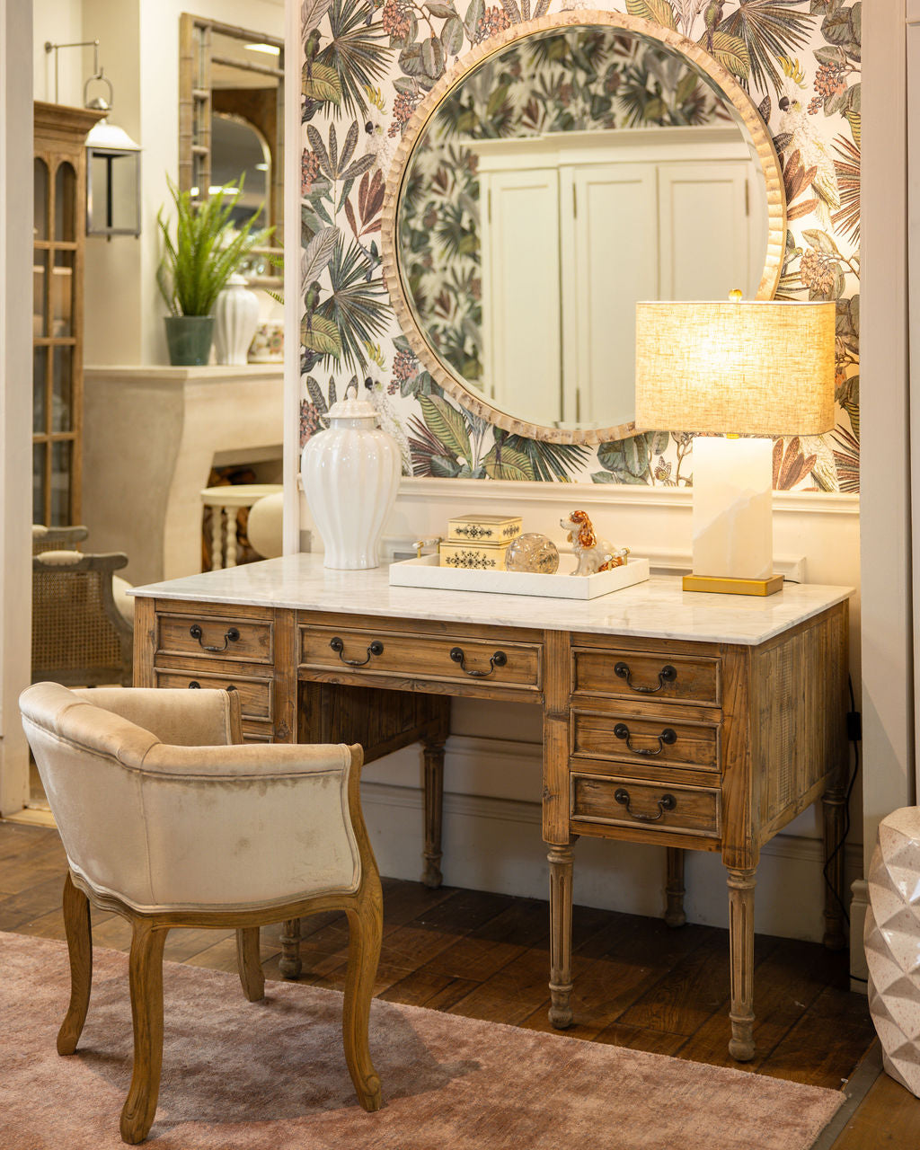Boudoir Chair | Champagne
