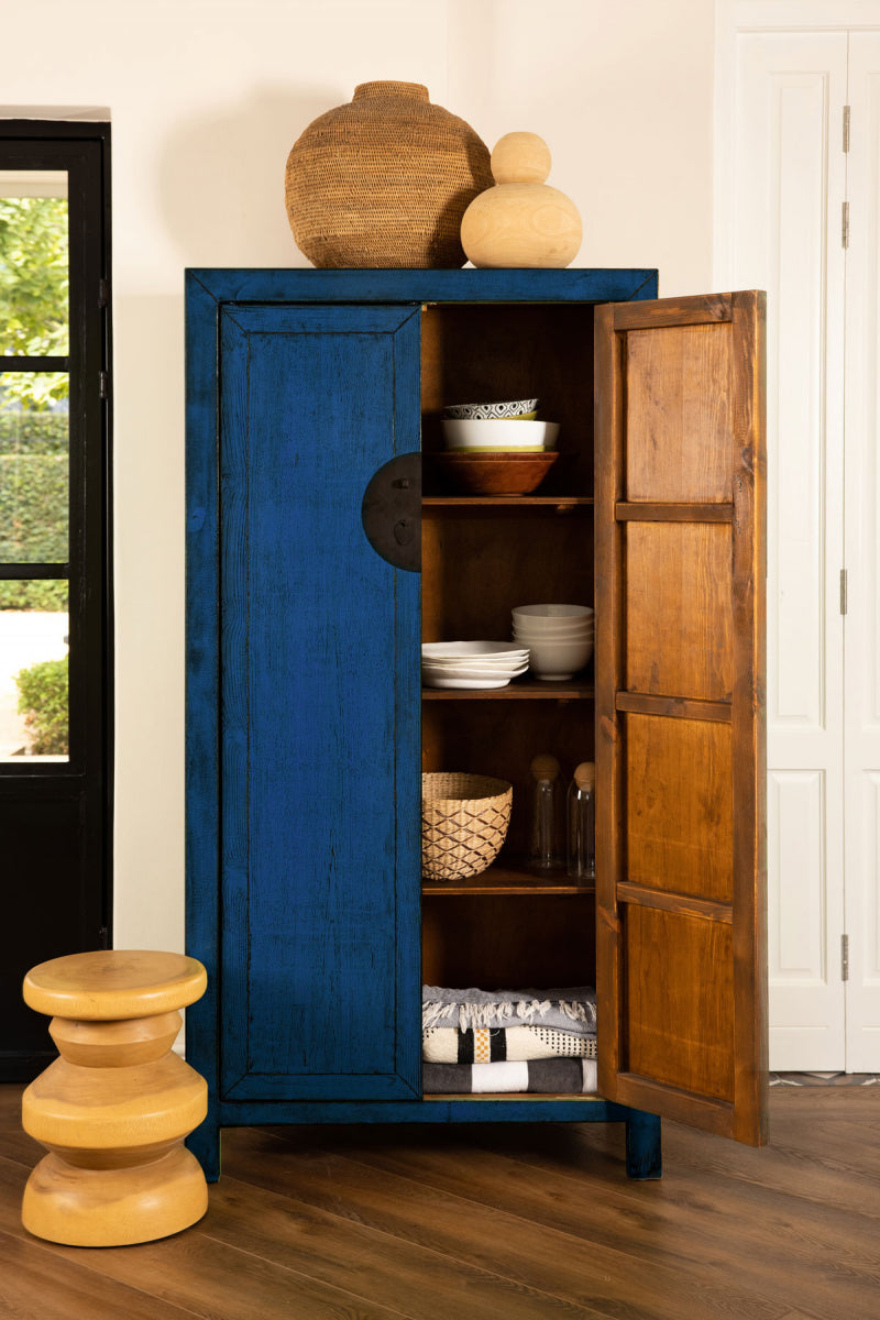 Indochine Ying Yue Cupboard | Blue