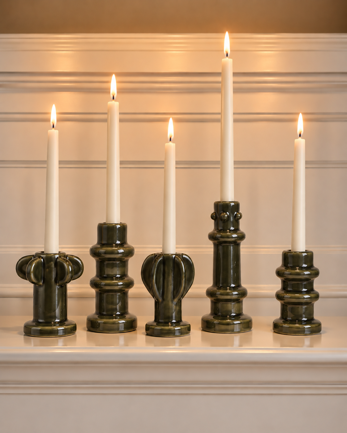 Bloom Ceramic Candle Holder
