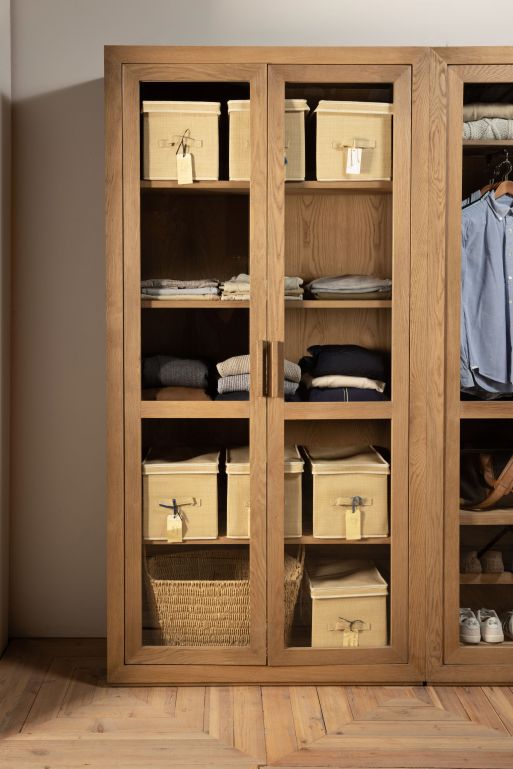 Arman Wardrobe | Wooden Shelves Only