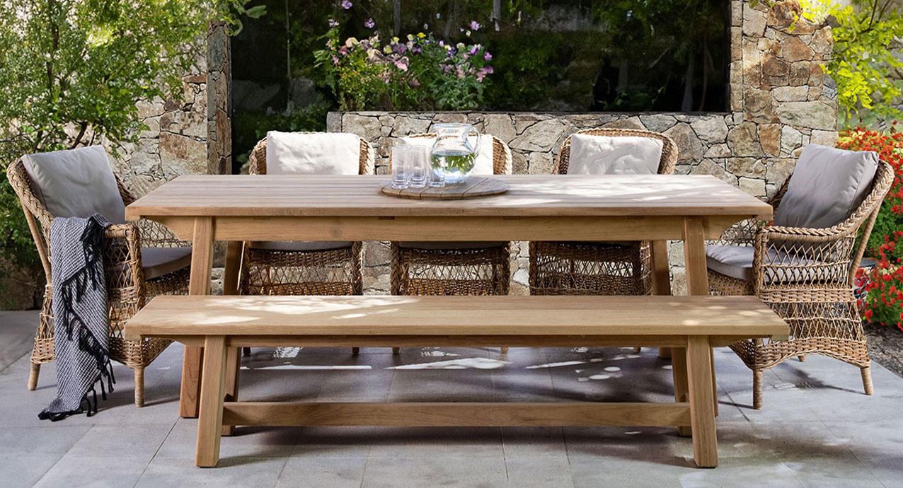 courtyard collection synthetic rattan cushions