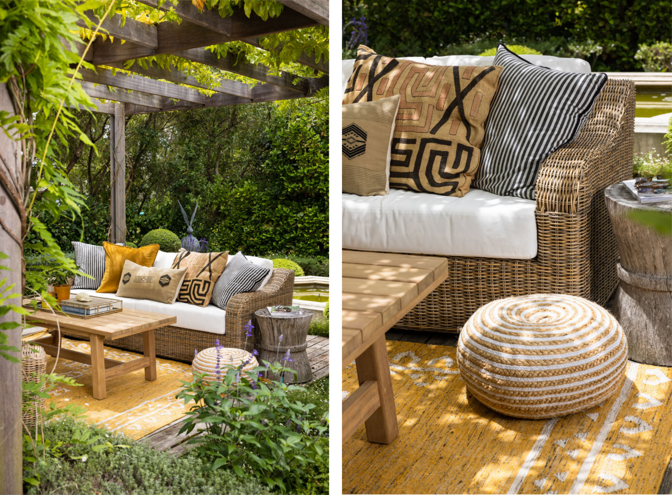 Classic outdoor sofas and chairs | Block & Chisel