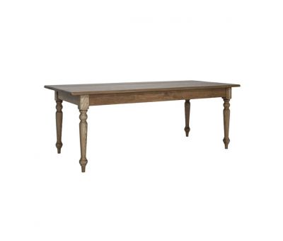 Block & Chisel cape country dining table