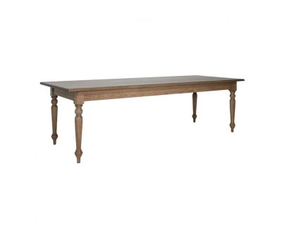 Block & Chisel cape country dining table