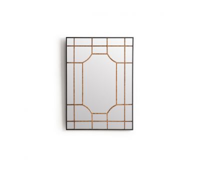 Block & Chisel rectangular mirror