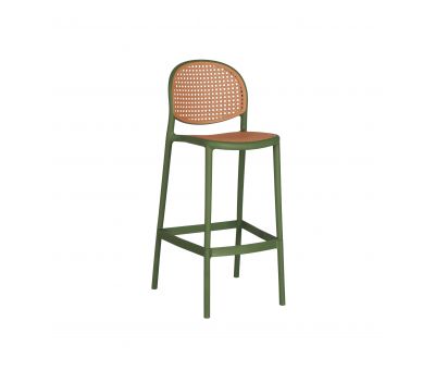 Block and chisel PVC bar chair