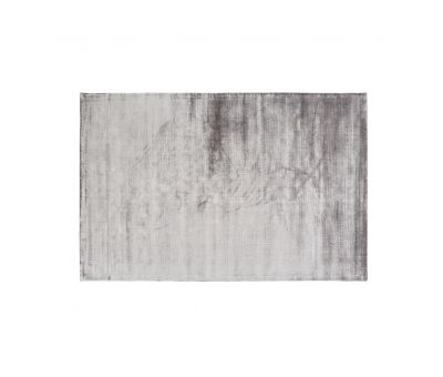 Block & Chisel silver viscose rug