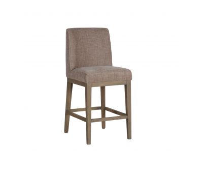 Upholstered modern counter stool