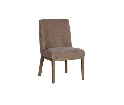 Upholstered modern dining chair