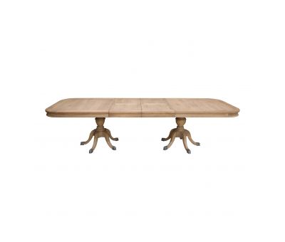 Block and chisel extension dining table 