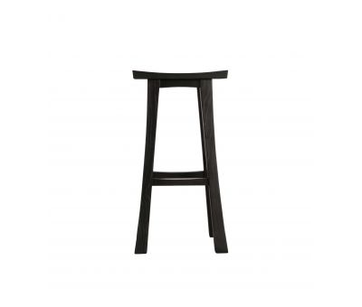 Block & Chisel black shinto barstool