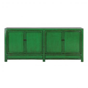 4 Door sideboard with painted lacquered finish