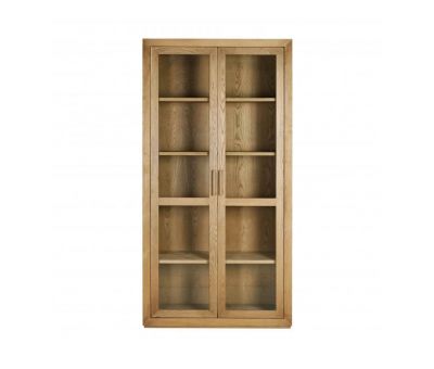 block and chisel wardrobe shelving in brushed oak 