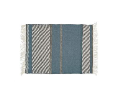 Linie blue stripe rug 