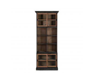 Karoo display cabinet shelving and glass doors