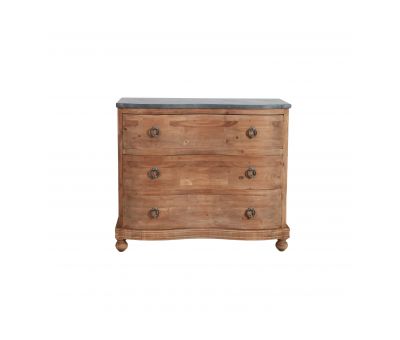 Chateau Antoine Chest of drawers with blue stone top