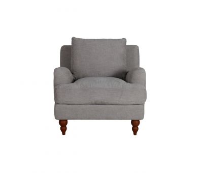 Mission armchair in grey gum