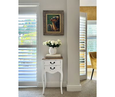 french style bedside table with 2 drawers Château collection