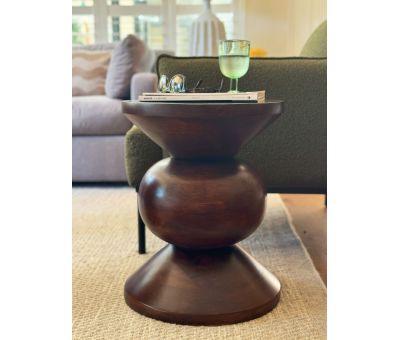 Wooden stool ebony collection 