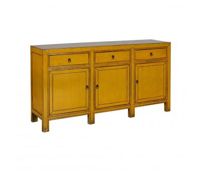 3 door 3 drawer lacquered sideboard