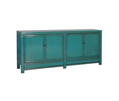 4 Door sideboard with painted lacquered finish
