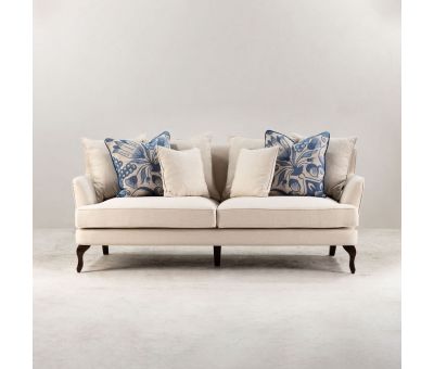 3 seater monroe sofa in stone