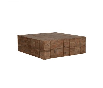 Parquet coffee table square 