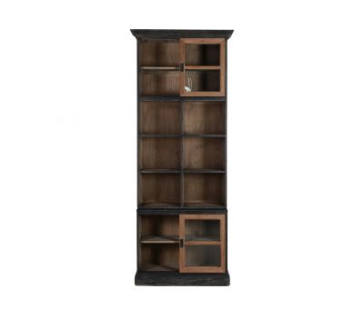 Karoo display cabinet shelving and glass doors