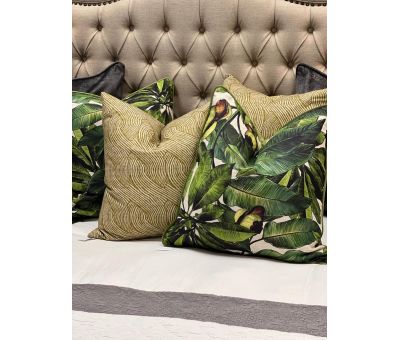 Hillhouse scatter cushion seeded foliage 