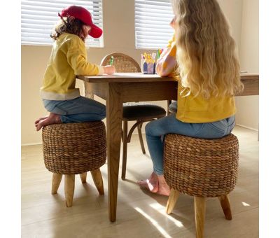 Block & Chisel weathered oak dining tables