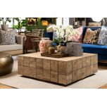 Parquet coffee table square 