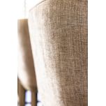 Upholstered modern counter stool