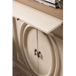 French style curved sideboard with storage