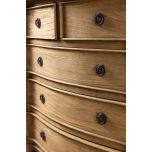 French 5 drawer chest of drawers 