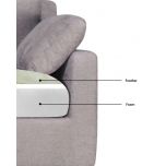 Oversized 4 seater sofa 