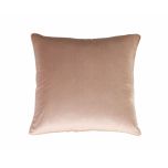 Caramel velvet scatter cushion 