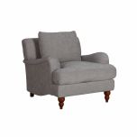 Mission armchair in grey gum