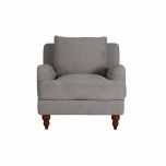 Mission armchair in grey gum