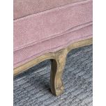 French style sofa with wooden frame