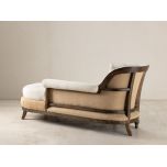 deconstructed daybed with wooden frame