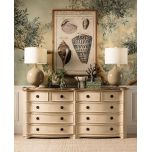 Block & Chisel 10 drawer wooden sideboard