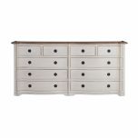 Block & Chisel 10 drawer wooden sideboard