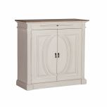 french style cabinet with storage