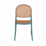 Block and chisel outdoor pvc dining chair 