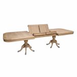 Block and chisel extension dining table 