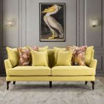 Monroe sofa in yellow