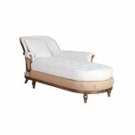 deconstructed daybed with wooden frame