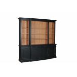 Block and chisel breakfront dresser 