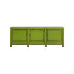 3 door painted lacquered sideboard with storage
